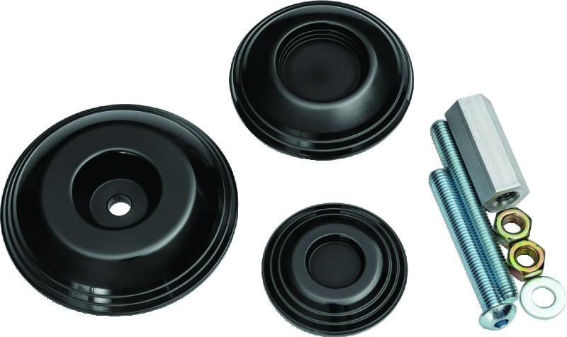 Kuryakyn Lodestar Rear Axle Sliders for BMW R1200 Series – Black