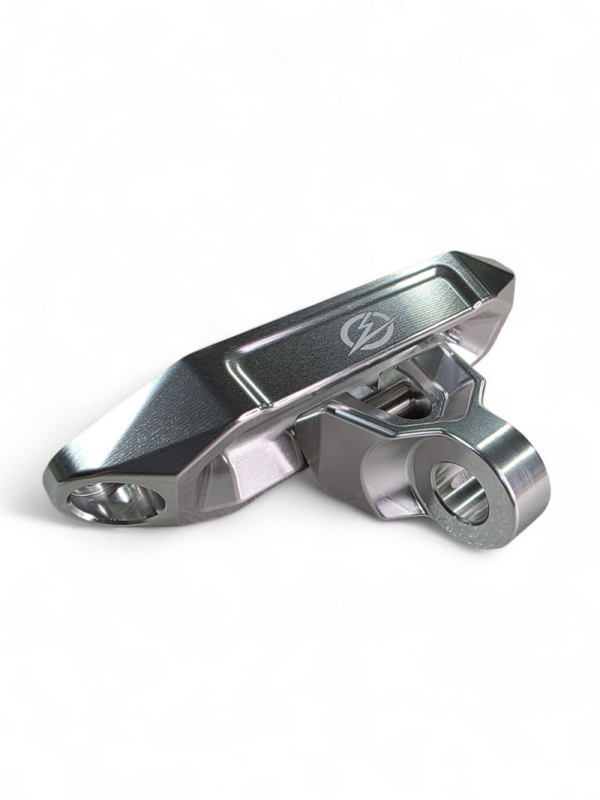 Elektric Off Road Winch Hawse Fairlead and Hook Combo - Anodized Clear Finish for UTVs Part WFL110003