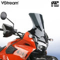 National Cycle N20139 V Stream Low Windshield for Kawasaki KLR650 - Dark Tint