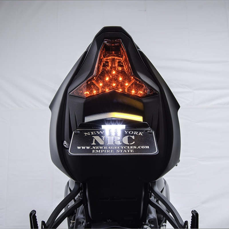 New Rage Cycles Kawasaki ZX-6R Fender Eliminator Kit with Load EQ for 2019-2025 Models