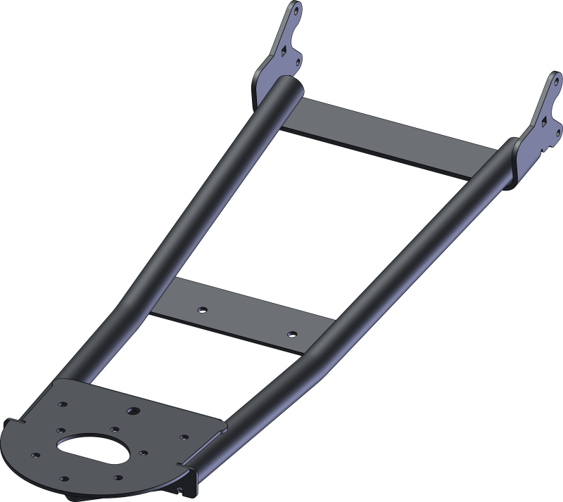 KFI Replacement ATV Short Push Tube Lift Arm Weldment Part 105536-R for Hybrid ATV Cradles