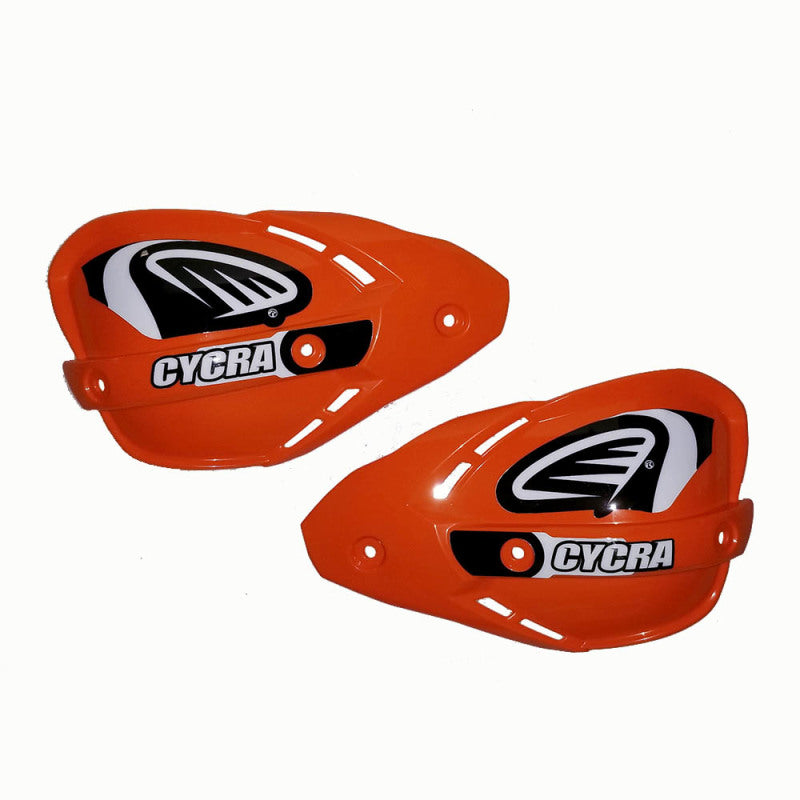Cycra 2019 Enduro Handshield Set - Orange for Powersports Protection