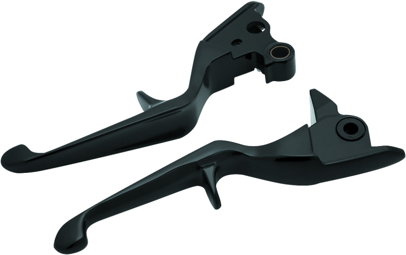 Kuryakyn Trigger Lever Set for 2008-2013 Harley-Davidson Touring Models – Gloss Black Finish