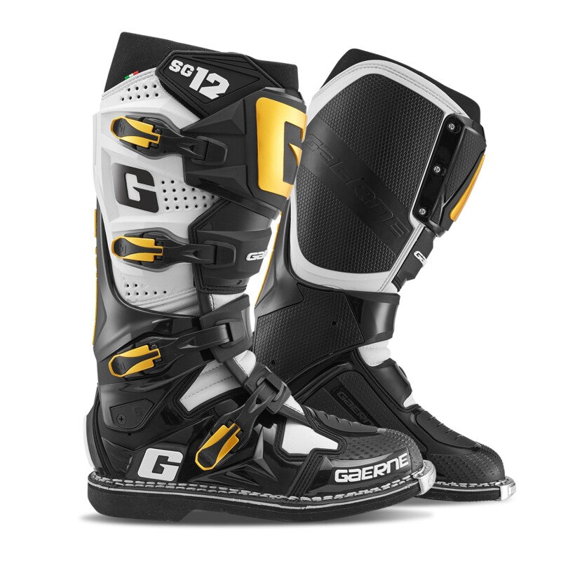 Gaerne SG12 Motocross Boots Size 9 – Durable, High-Performance Off-Road Footwear