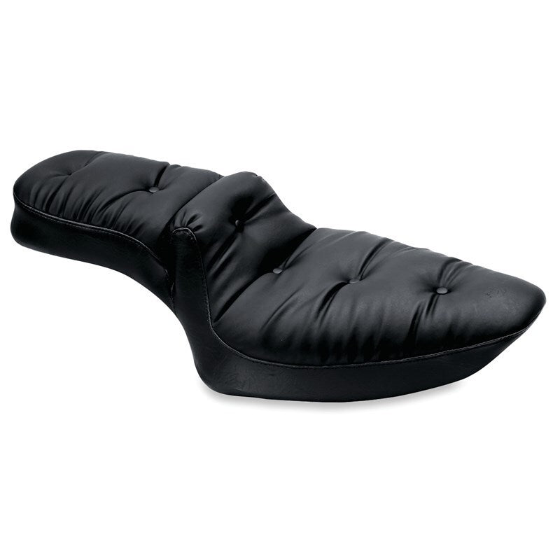 Mustang Motorcycle Regal 04-21 Harley Sportster Duke 1-Piece Seat in Black