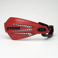 Cycra MX-Race Handguard GG - Red/Black for Off-Road Motorcycles