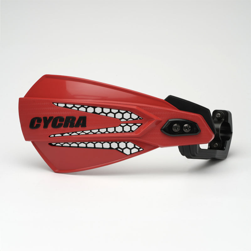 Cycra MX-Race Handguard GG - Red/Black for Off-Road Motorcycles