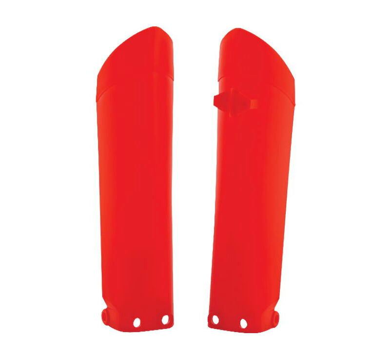 Acerbis KTM SX85 Lower Fork Cover Set (2013-2017) Flo-Orange