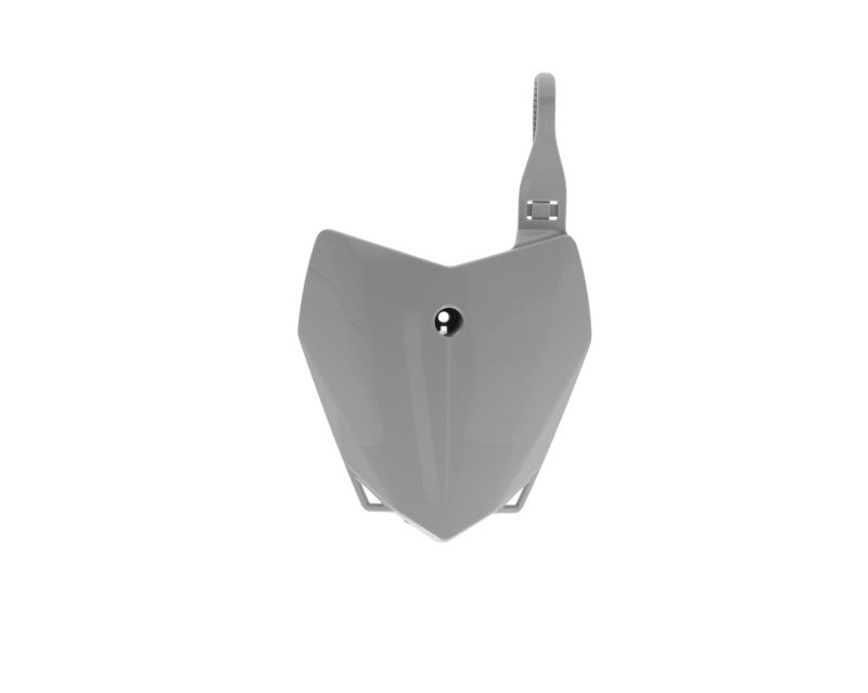 Acerbis Kawasaki KLX110/110L Front Number Plate - Gray, Part #2780400011