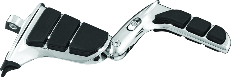 Kuryakyn Swingwing Peg with Male Mount Adapter Chrome – Versatile Fold-Forward Cruise Peg for Powersports Vehicles