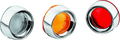 Kuryakyn Deep Dish Bezel with Smoke Lens for Harley-Davidson Bullet Turn Signals Part 2107