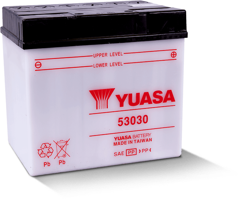 Yuasa Battery 53030 Yumicron CX 12-Volt Powersports Battery with Enhanced Cranking Power