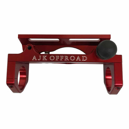 Quick Shot Fire Extinguisher Mount - Quick Release - Truck, Jeep, ATV, SXS Part  AJK Offroad 1.50" Red