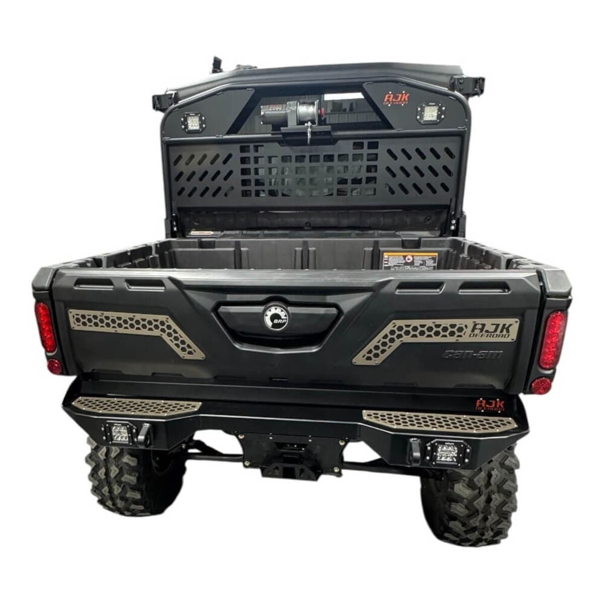 AJK Offroad Can-Am Defender HD10 Tailgate Accents