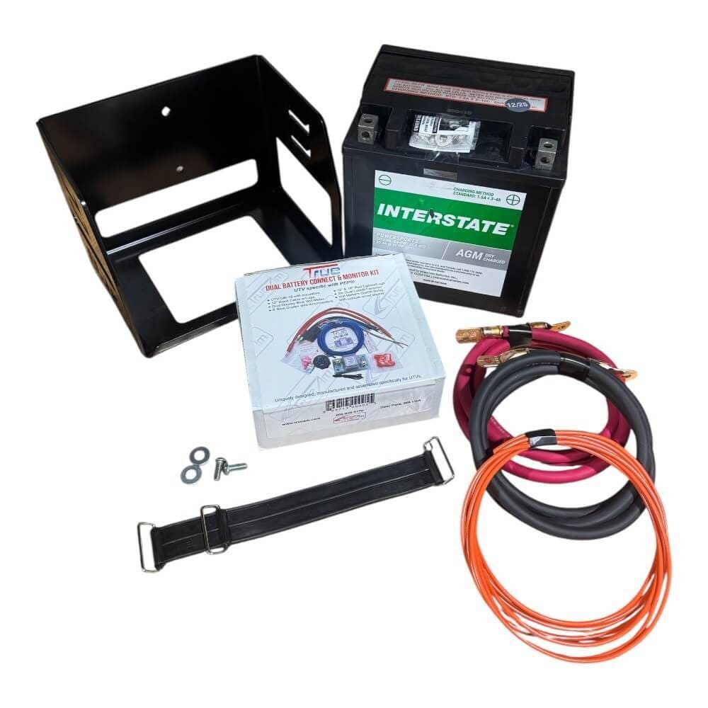 AJK Offroad CF Moto UForce U10 Dual Battery Kit
