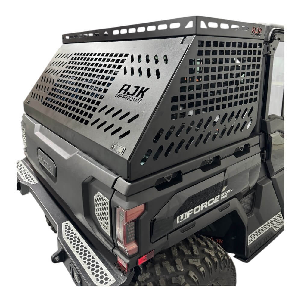 AJK Offroad CF Moto UForce U10 Tall Bed Rack w/ Enclosure