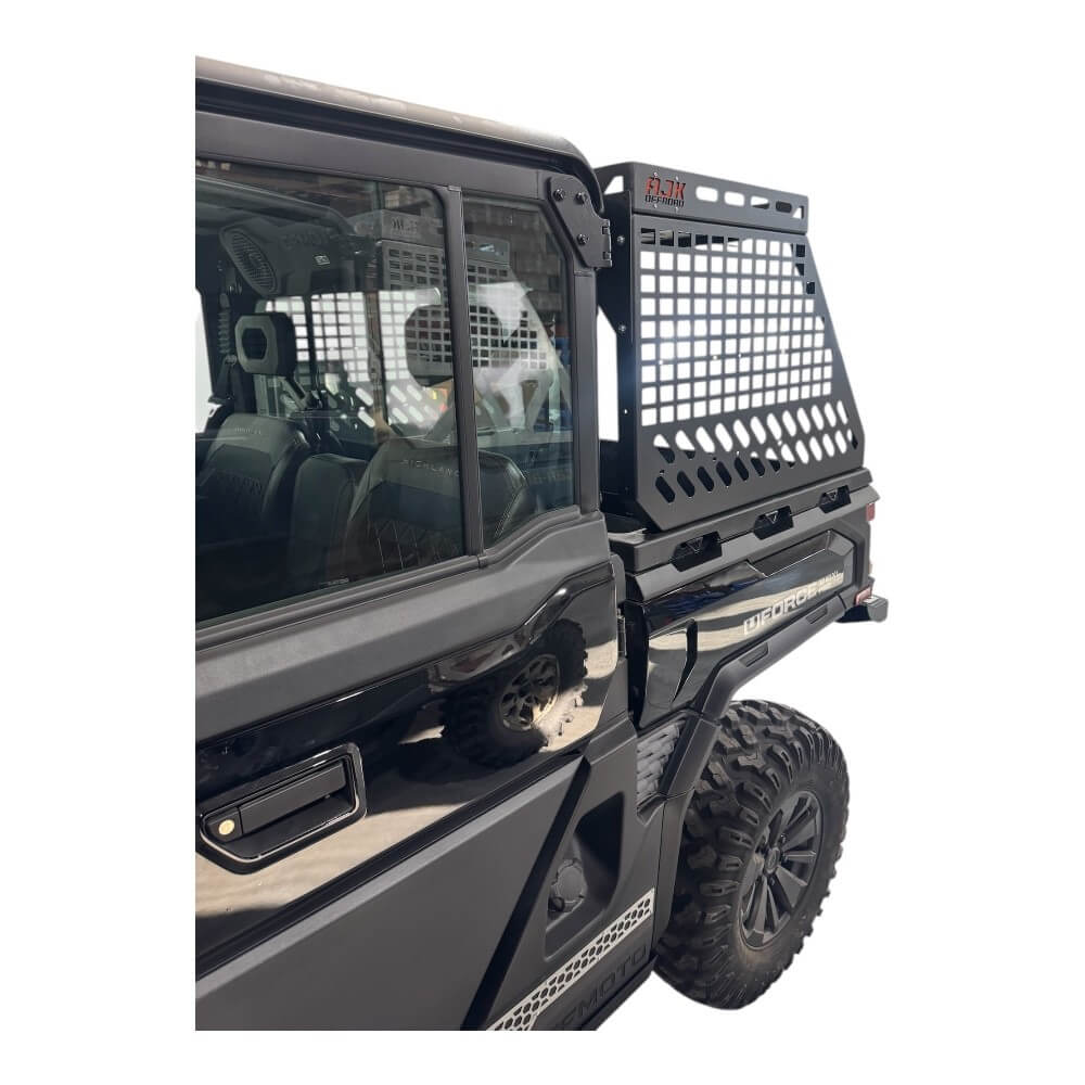 AJK Offroad CF Moto UForce U10 Tall Bed Rack w/ Enclosure