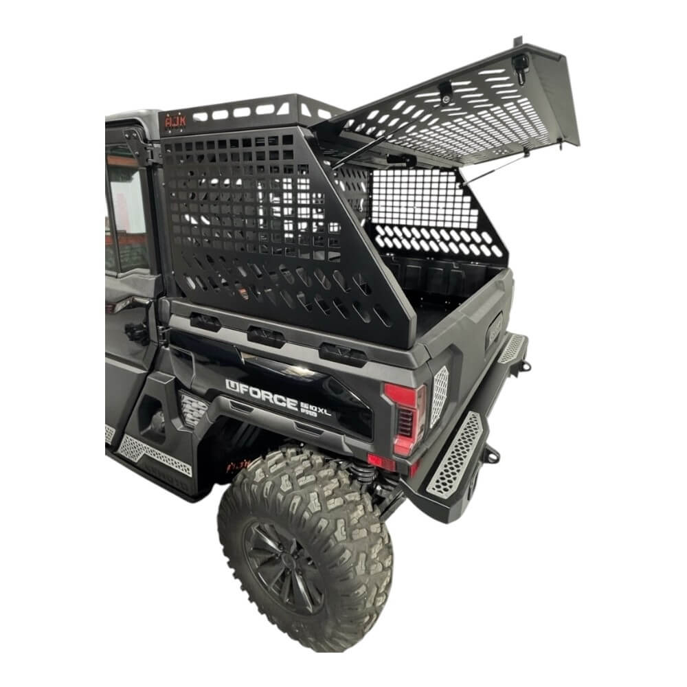 AJK Offroad CF Moto UForce U10 Tall Bed Rack w/ Enclosure