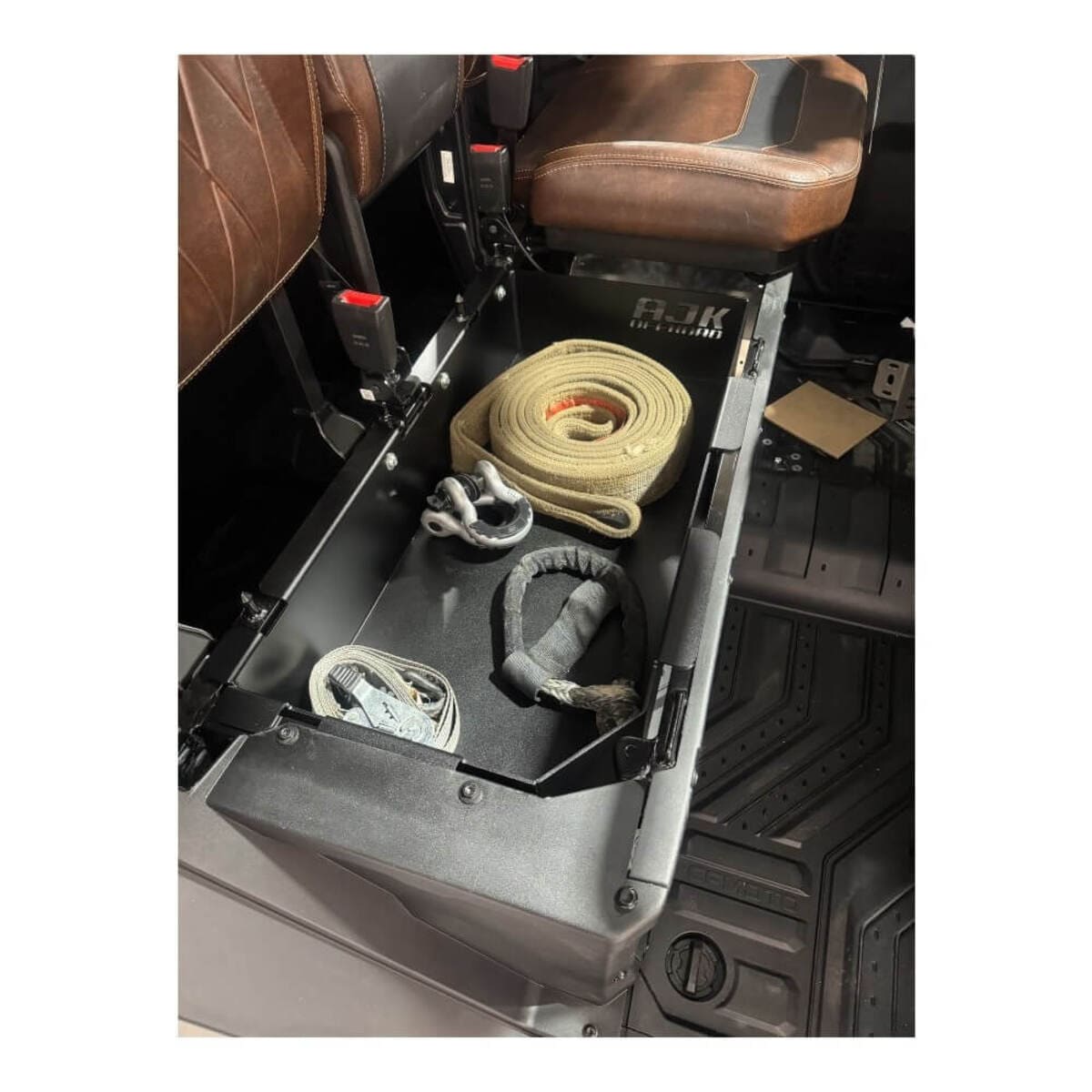 AJK Offroad CF Moto UForce U10 Under Seat Storage Bin
