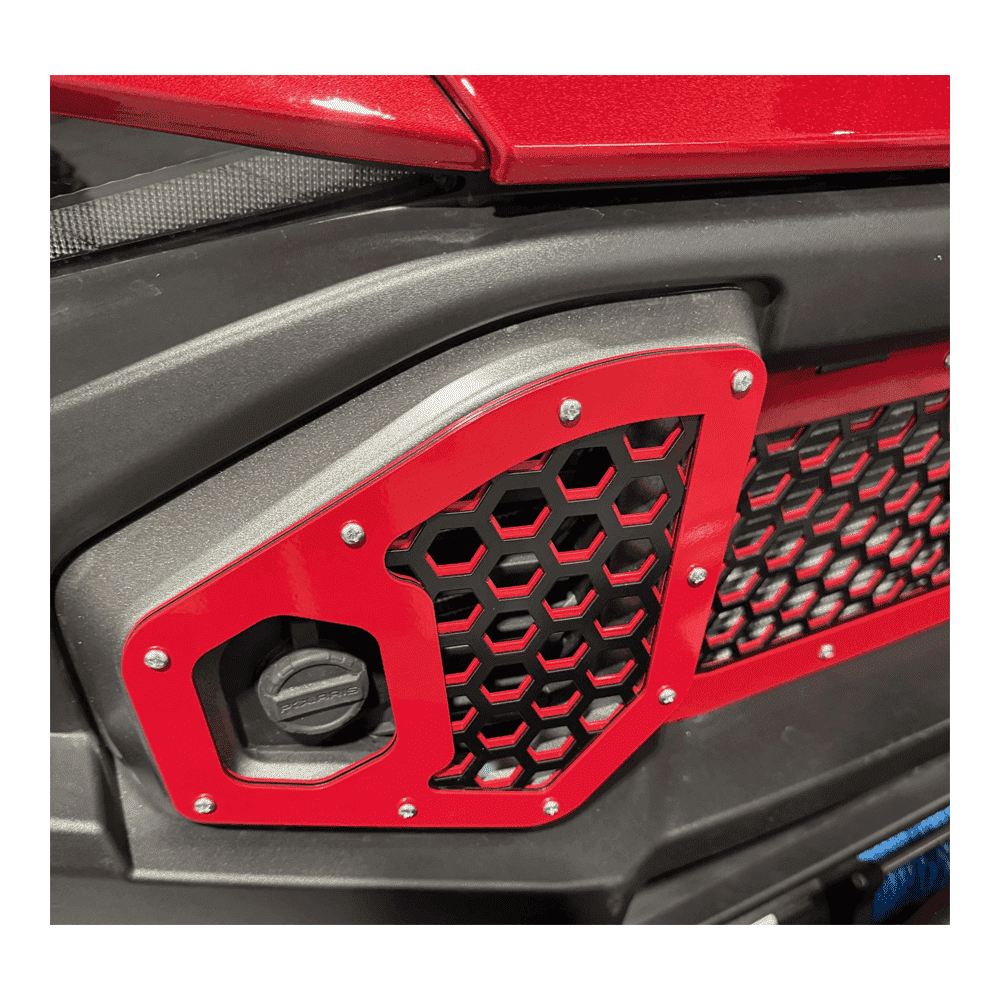 AJK Offroad Polaris Ranger XD 1500 Grill w/ Lights