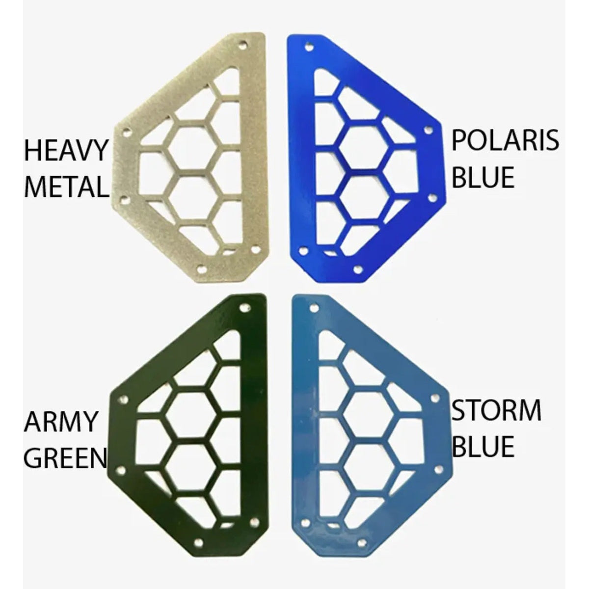 AJK Offroad Polaris Xpedition Vent Accent Covers