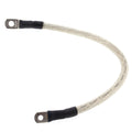 All Balls Racing 14" Clear Battery Silver Cable with 1/4" & 5/16" Lug Terminal