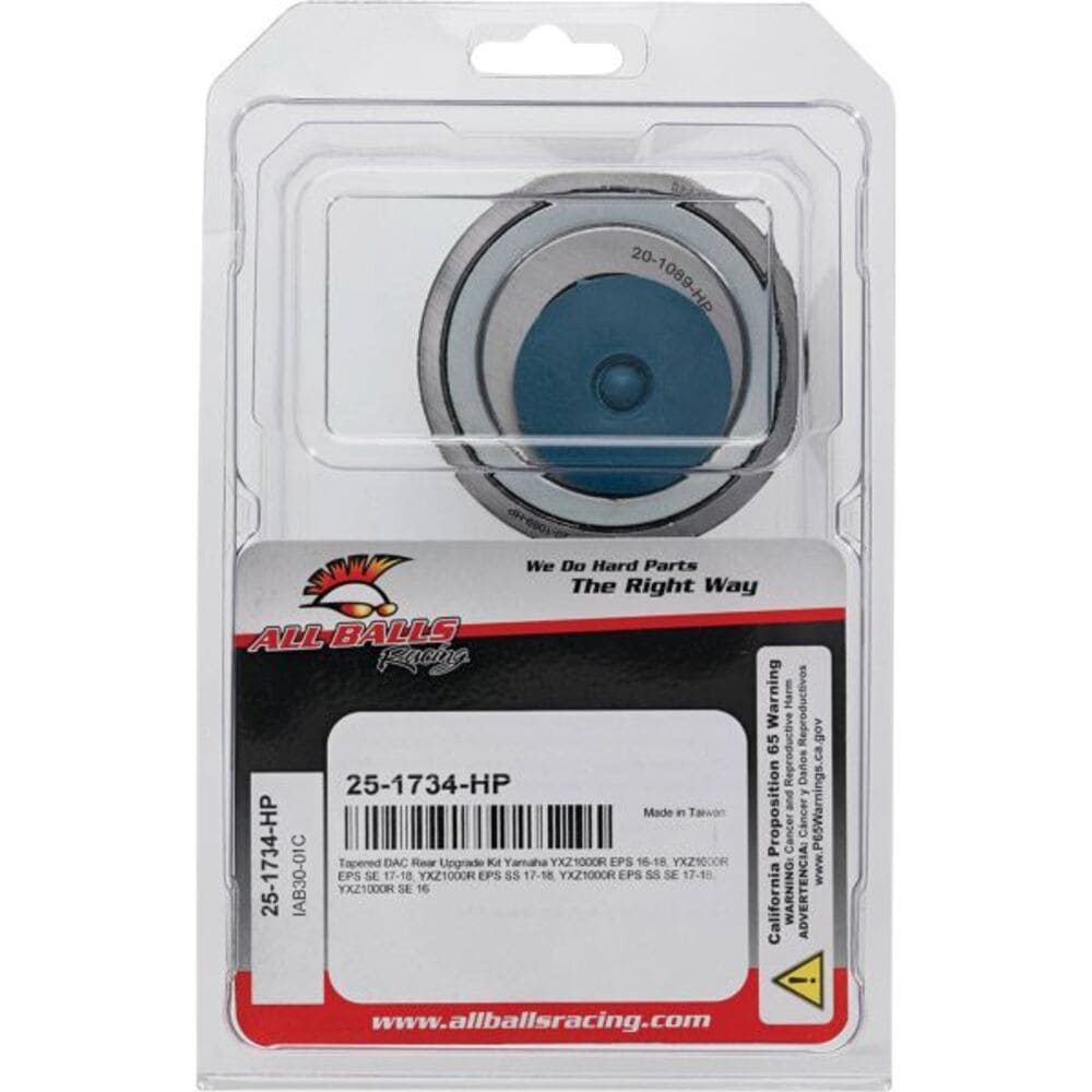 All Balls Racing '16-'18 Yamaha YXZ1000R Tapered DAC Wheel Bearing Upgrade