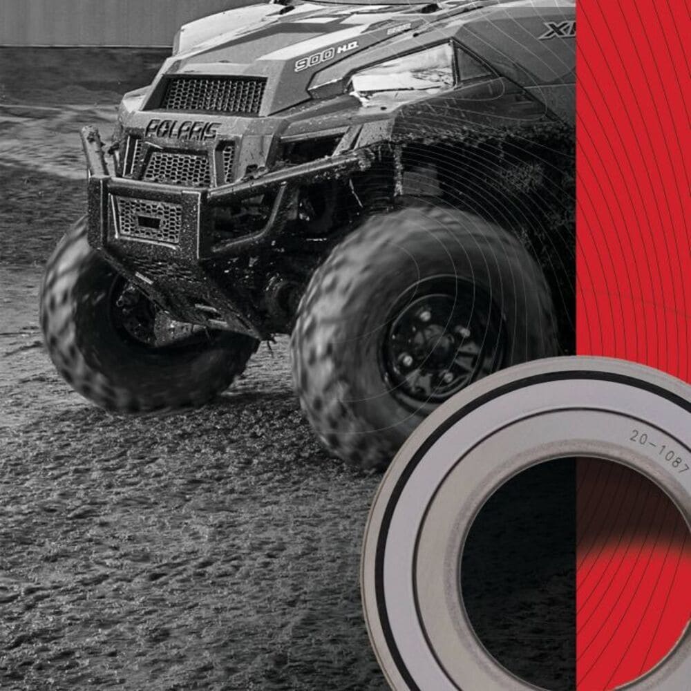 All Balls Racing '16-'25 Honda Pioneer 1000 Front Wheel Bearing Kit