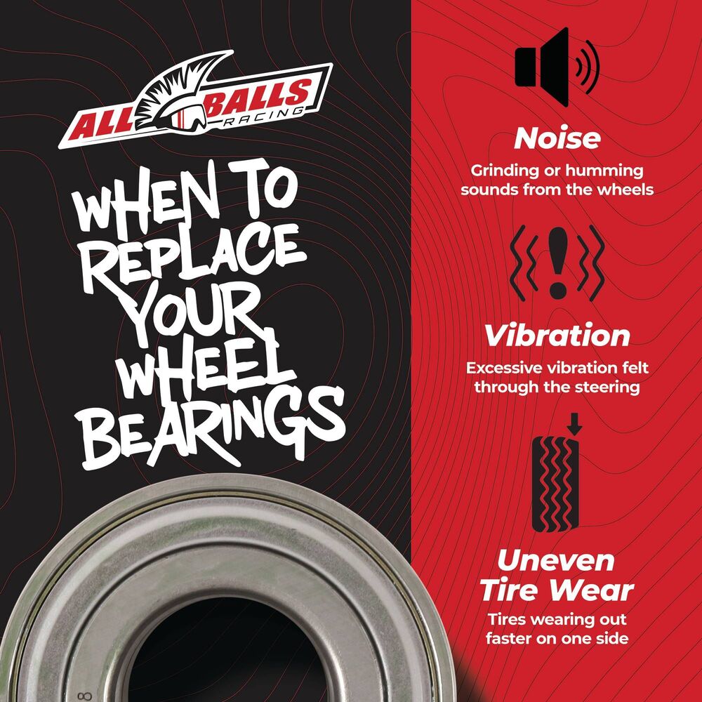 All Balls Racing '17 CFMoto Z-Force Wheel Bearing Kit