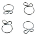 All Balls Racing 4 Pack Hose Clamps - 11.5mm