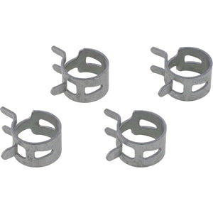 All Balls Racing  4 Pack Hose Clamps- 11mm