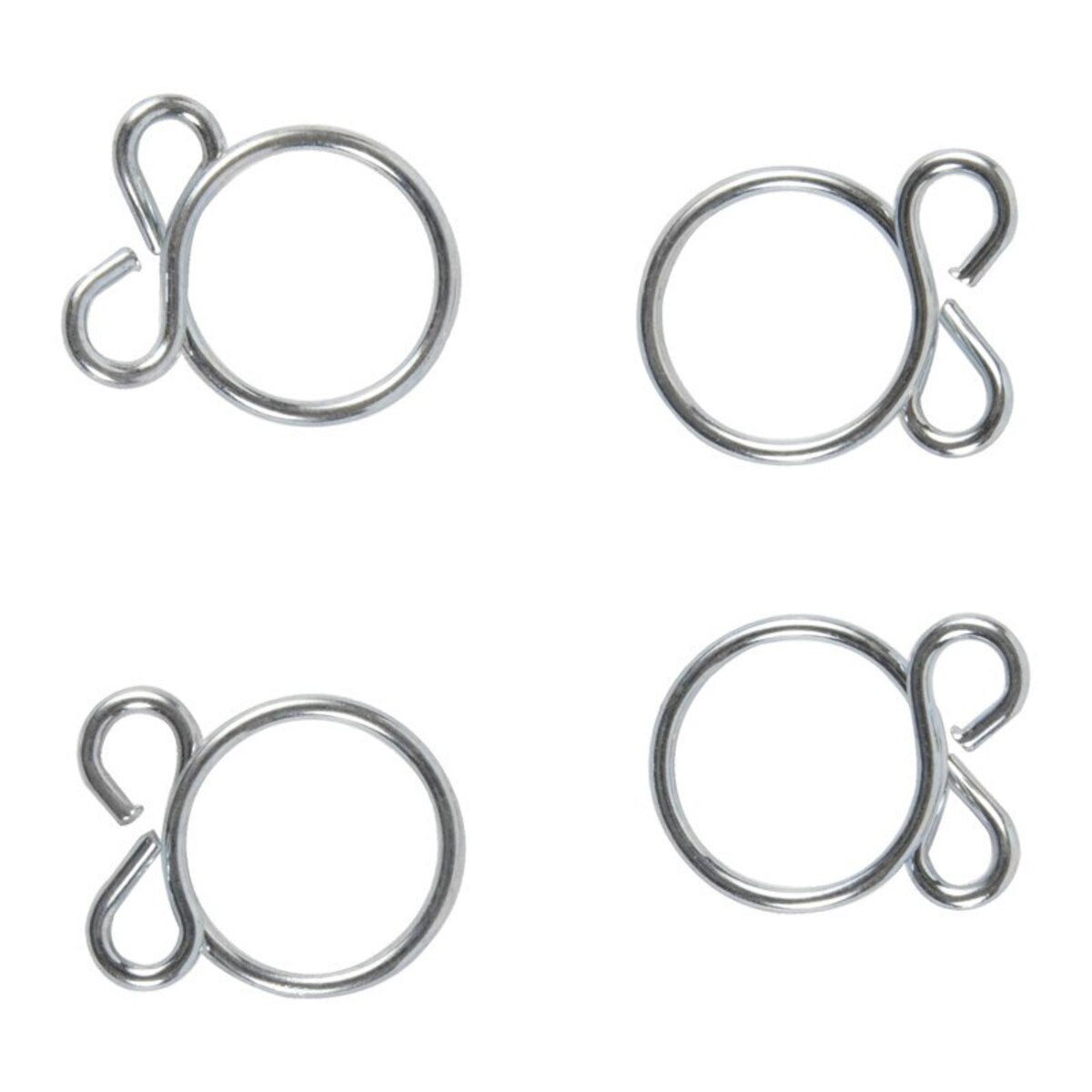 All Balls Racing 4 Pack Hose Clamps - 12.5mm