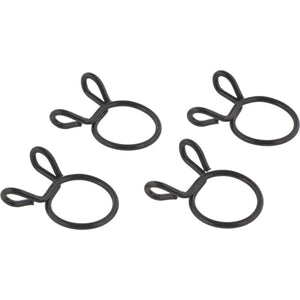 All Balls Racing 4 Pack Hose Clamps - 15.2mm