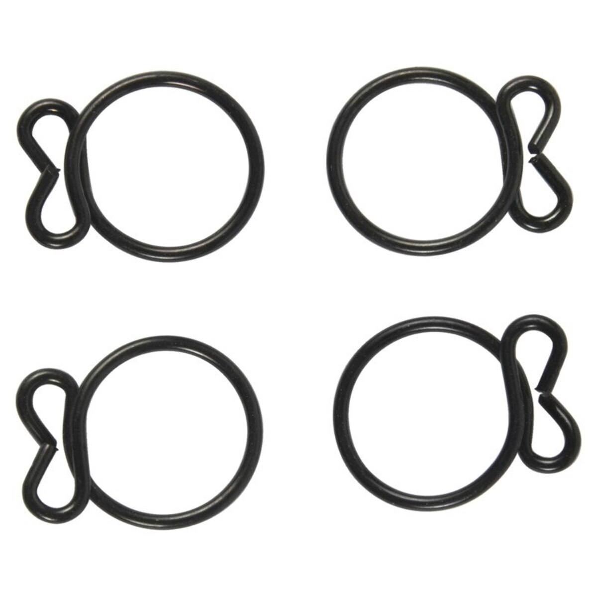All Balls Racing 4 Pack Hose Clamps - 16.6mm