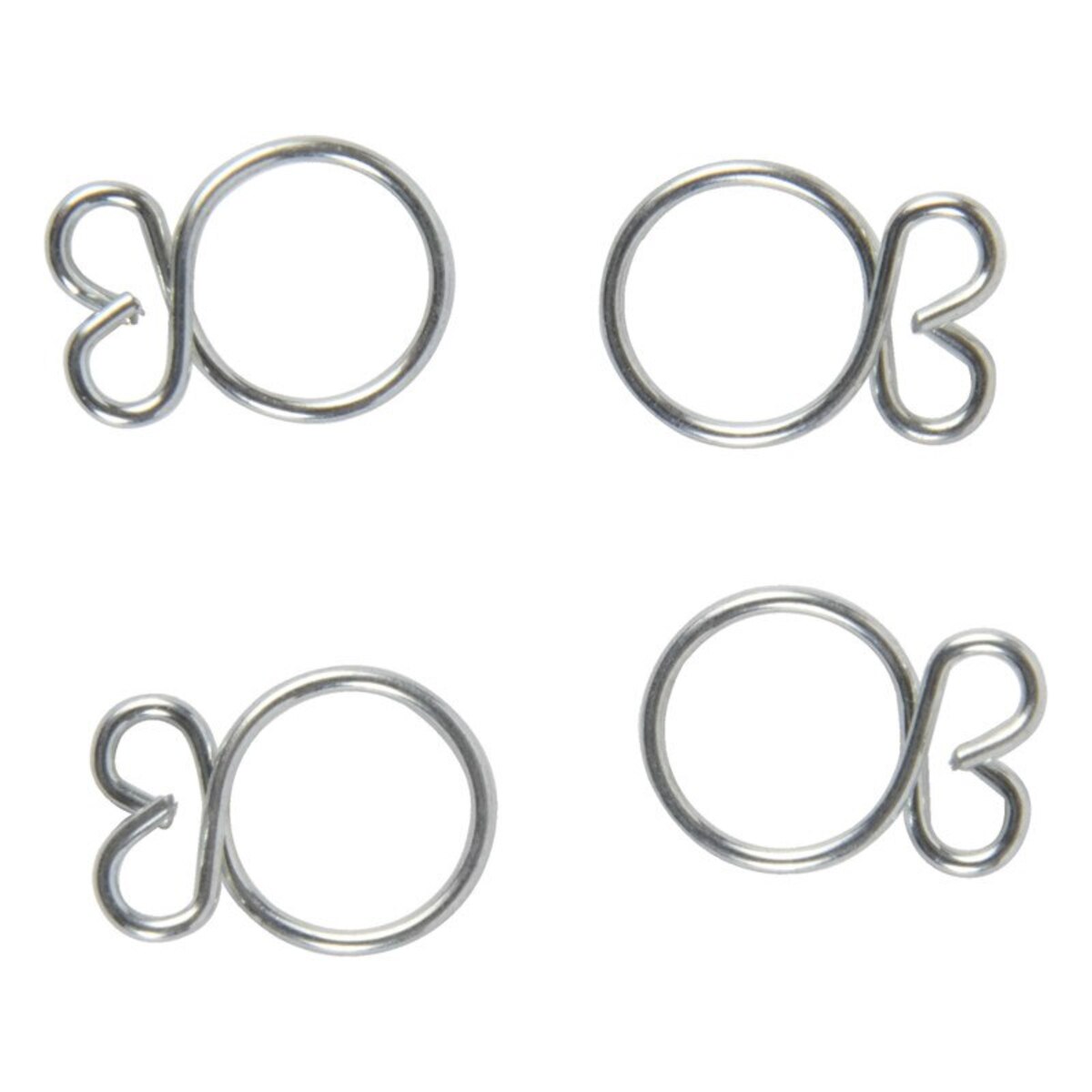 All Balls Racing 4 Pack Hose Clamps - 9.7mm