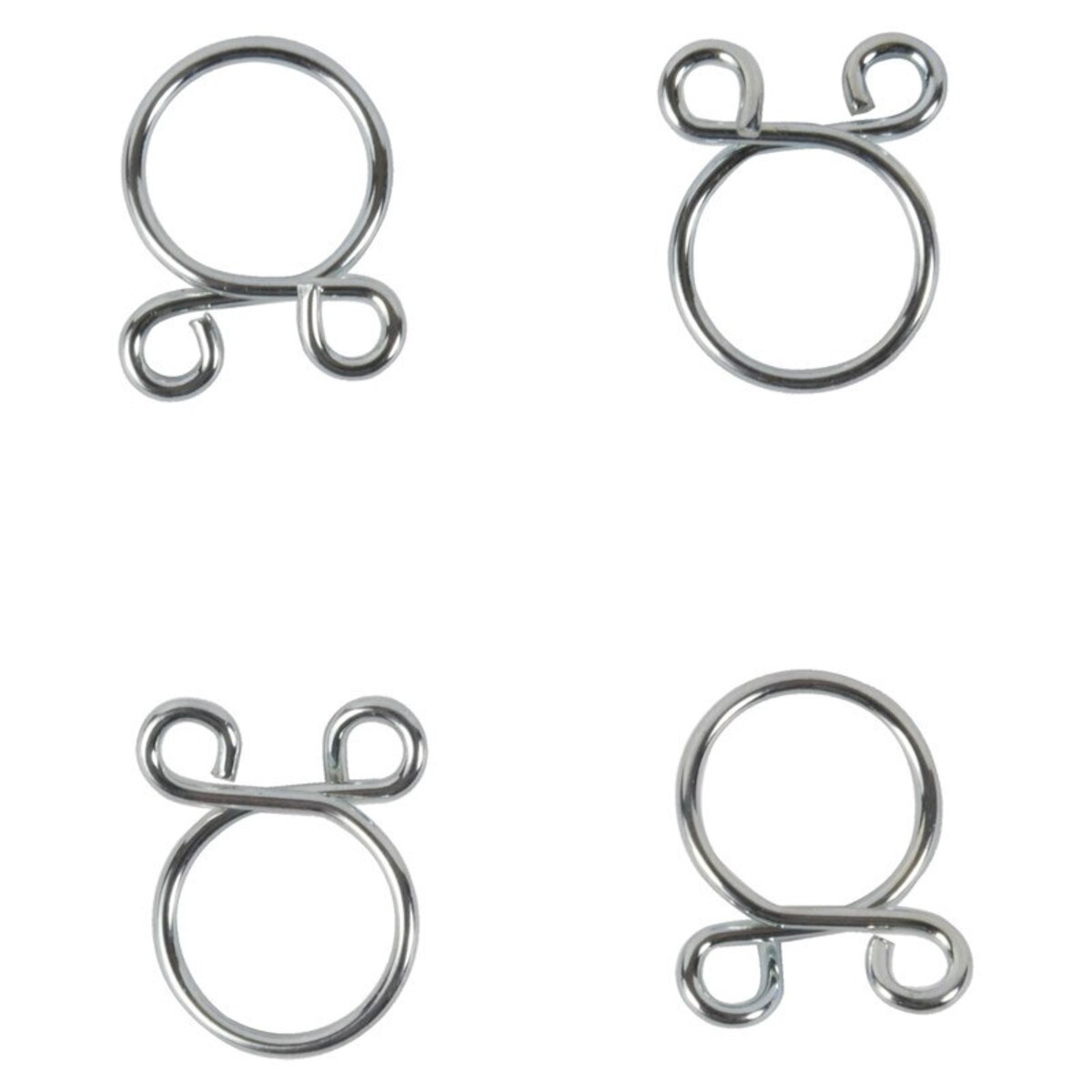 All Balls Racing 4 Pack Hose Clamps - 9.8mm