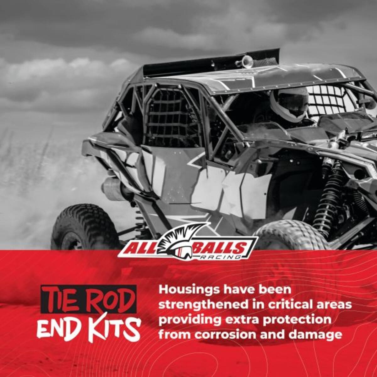 All Balls Racing Arctic Cat Wildcat Tie Rod End Kit