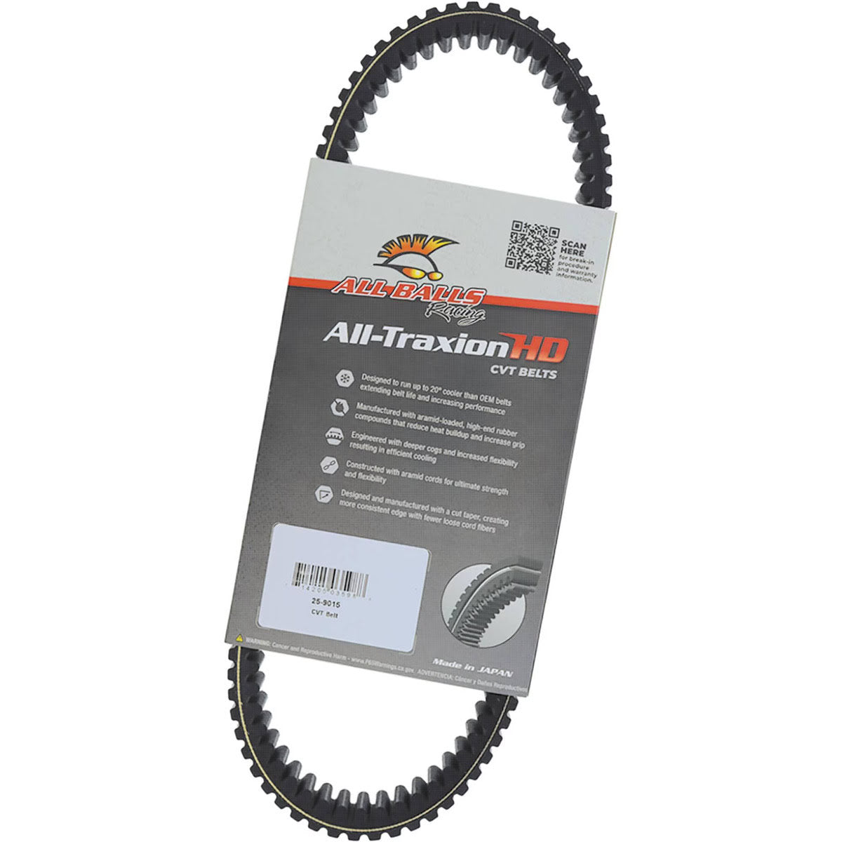 All Balls Racing Can-Am Commander/Maverick CVT Belt