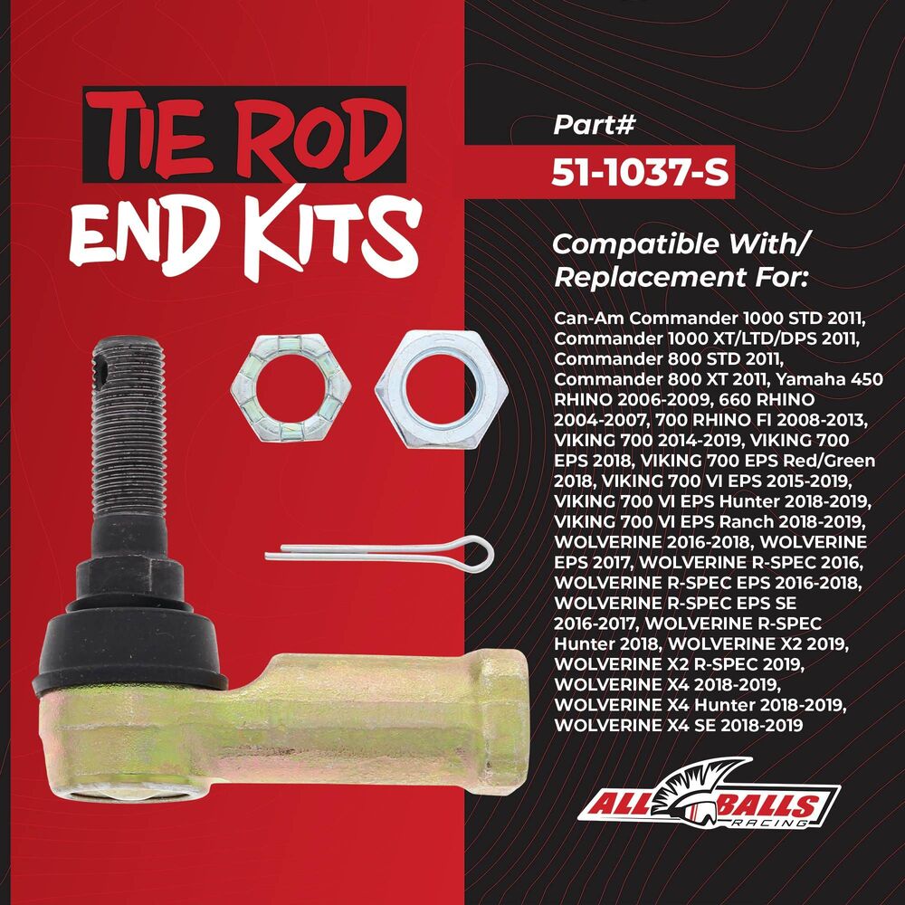 All Balls Racing Can-Am Commander 1000 Tie Rod Outer End Kit