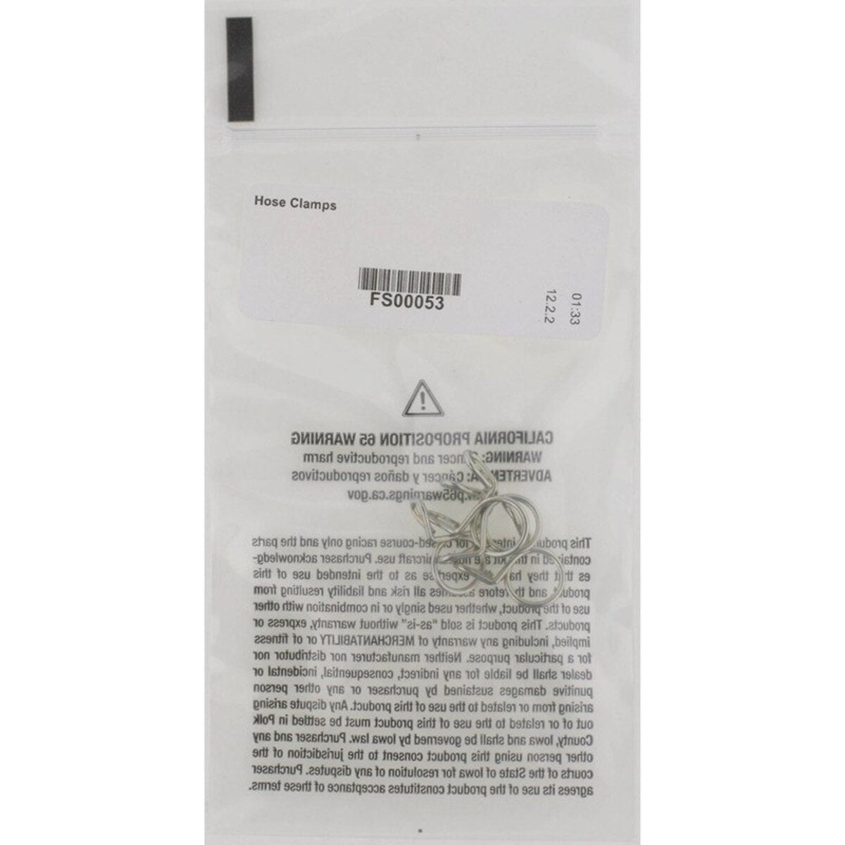 All Balls Racing Hose Clamps 4 Pack - 9mm