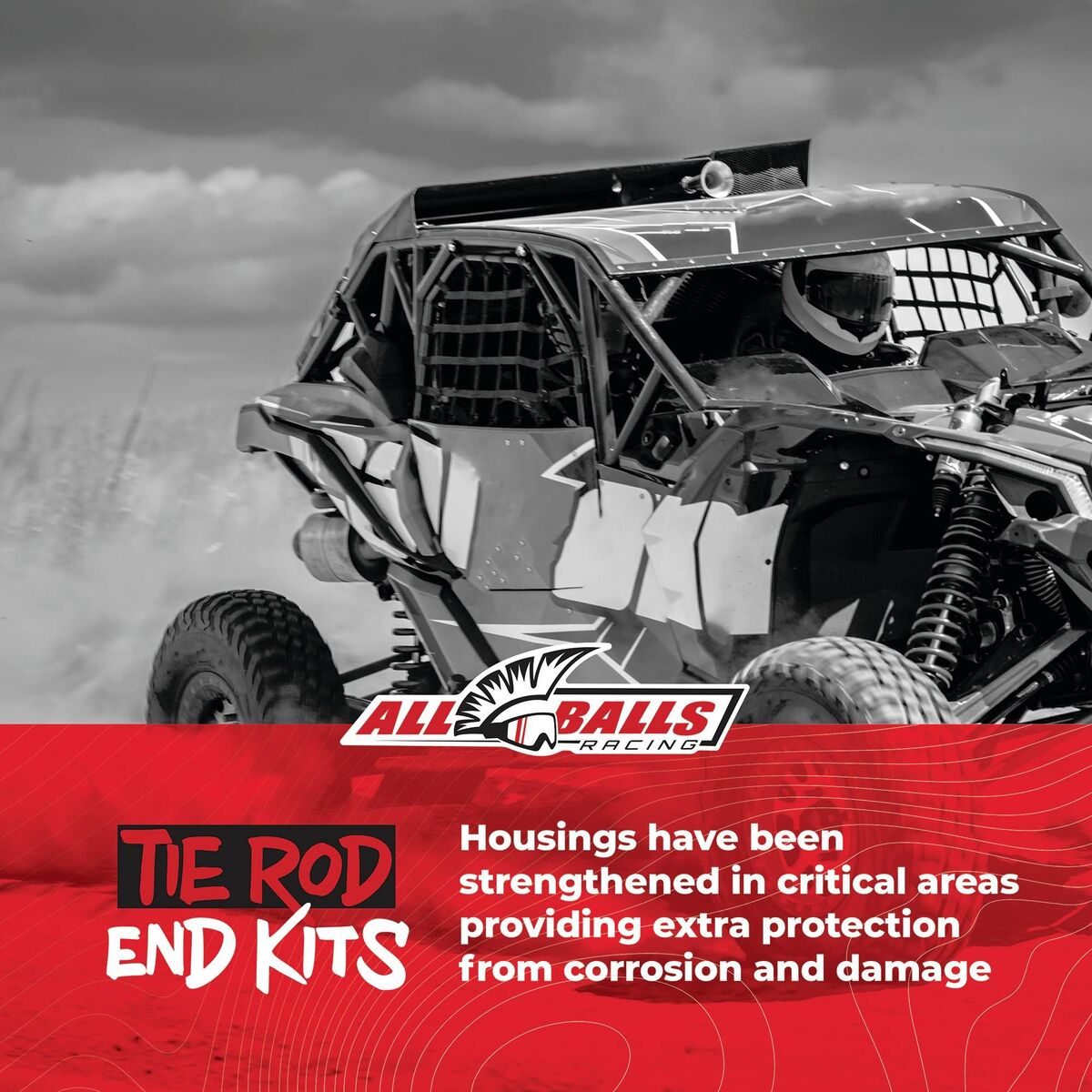 All Balls Racing Polaris RZR/ General Left Tie Rod End Kit