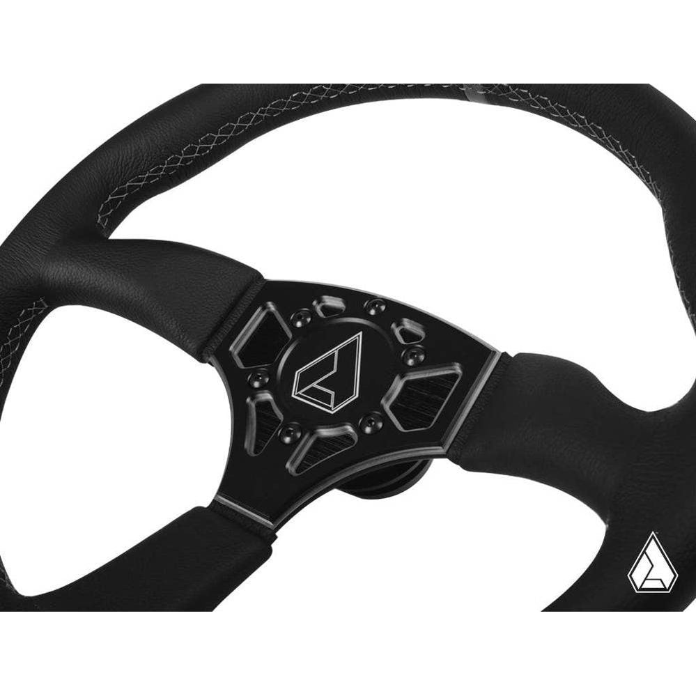 Assault Industries 350R Leather Steering Wheel - Universal