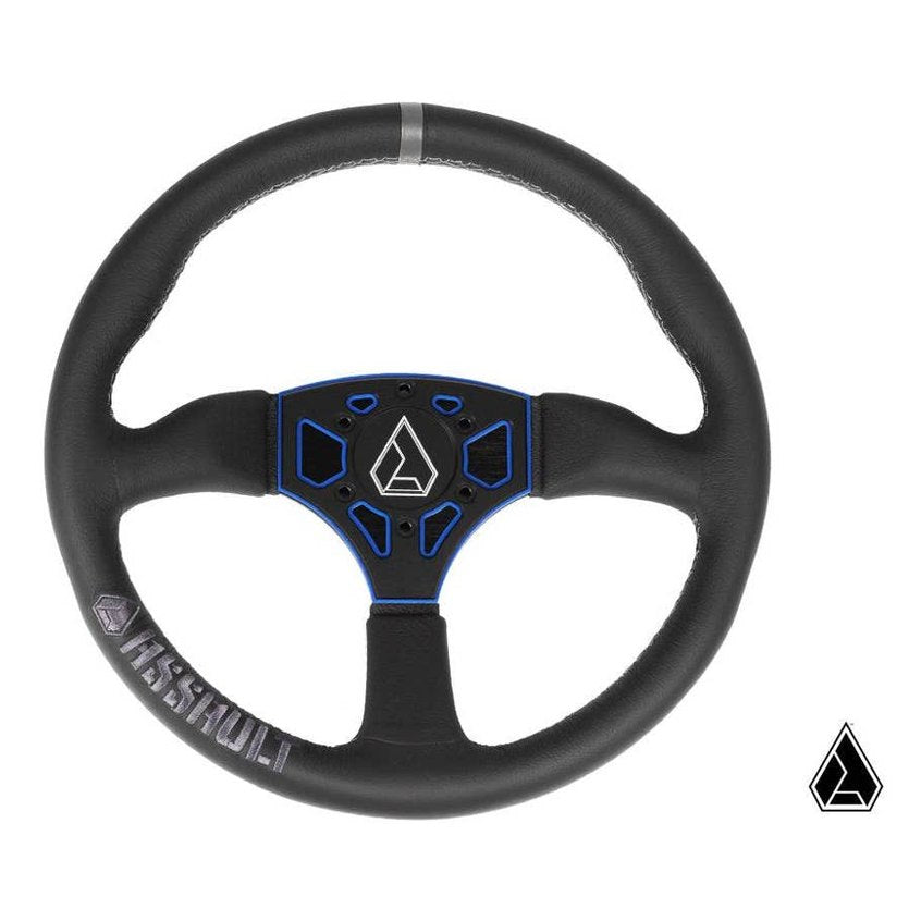 Assault Industries 350R Leather Steering Wheel - Universal