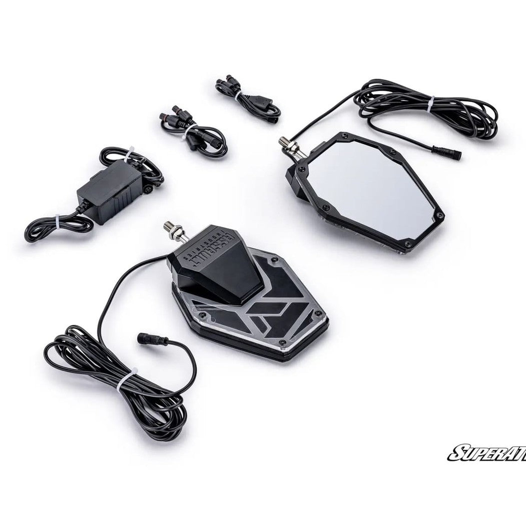 Assault Industries B2C LED Lighted Convex Side Mirrors