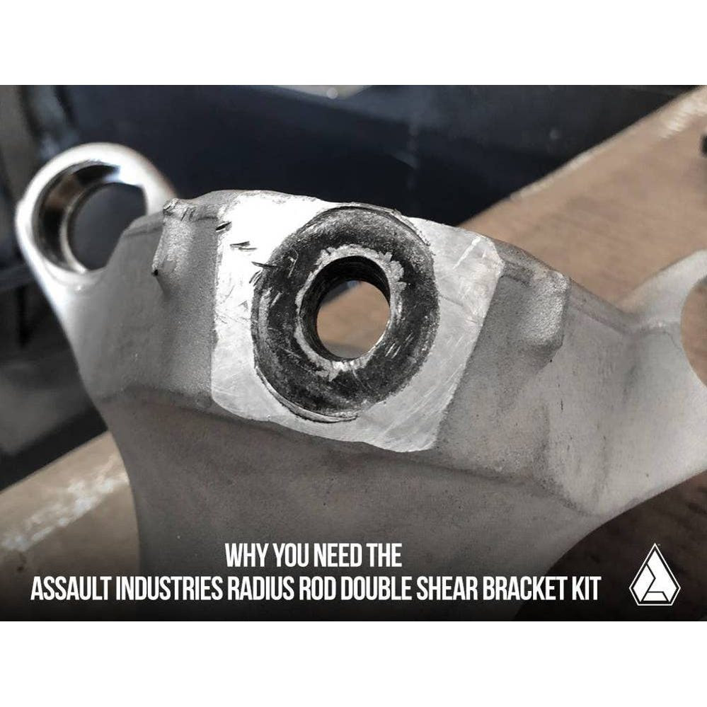 Assault Industries Can-Am Maverick X3 Radius Rod Double Shear Bracket Kit