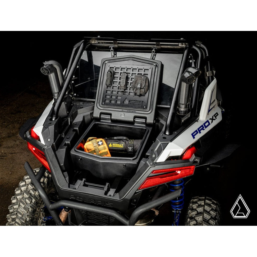Assault Industries Polaris RZR Turbo R Cooler/Cargo Box