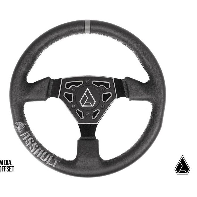 Assault Industries Navigator Leather UTV Steering Wheel - Universal 