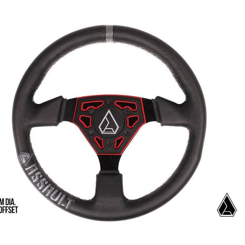 Assault Industries Navigator Leather UTV Steering Wheel - Universal 