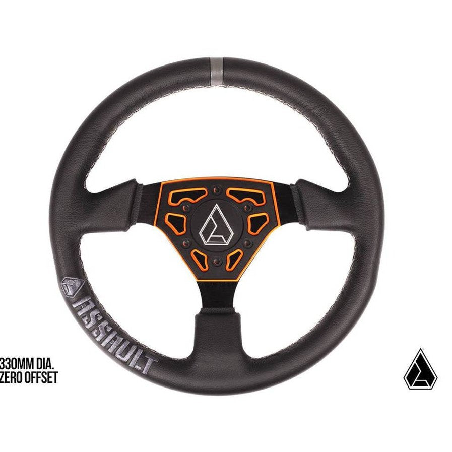 Assault Industries Navigator Leather UTV Steering Wheel - Universal 