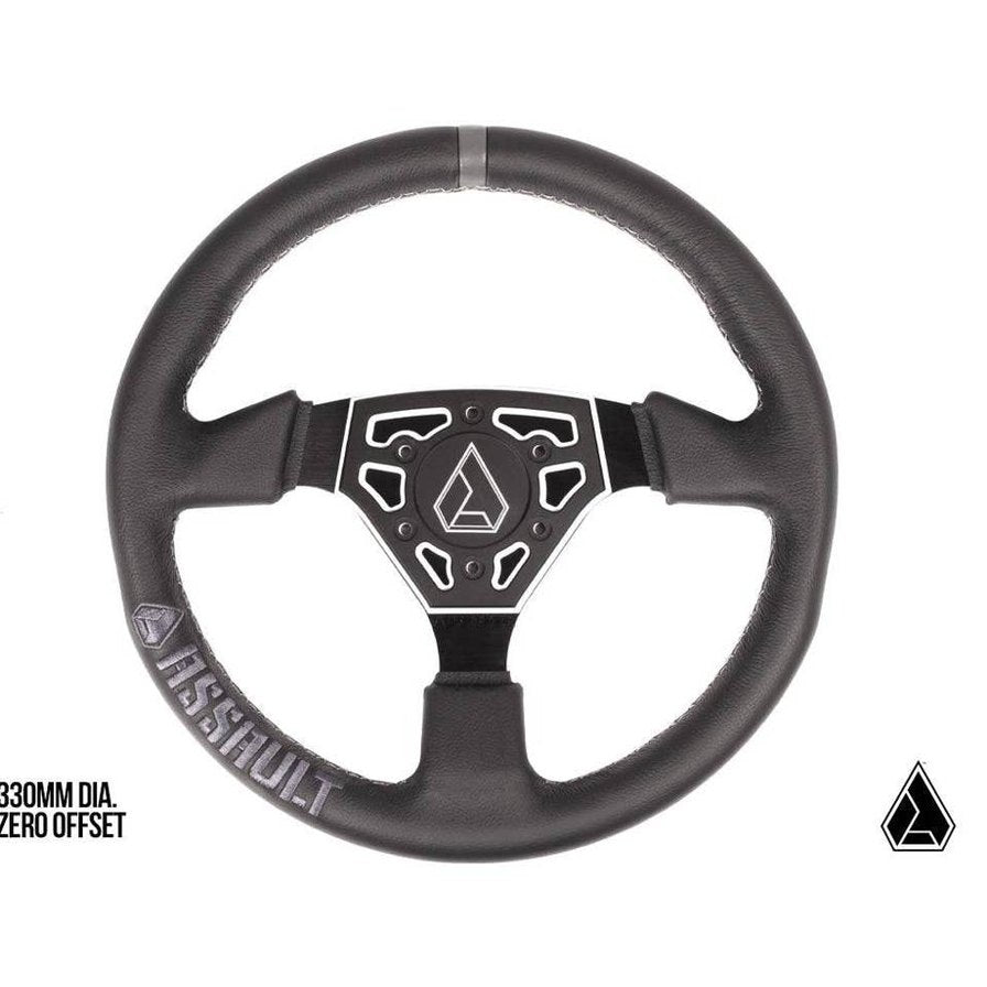 Assault Industries Navigator Leather UTV Steering Wheel - Universal 